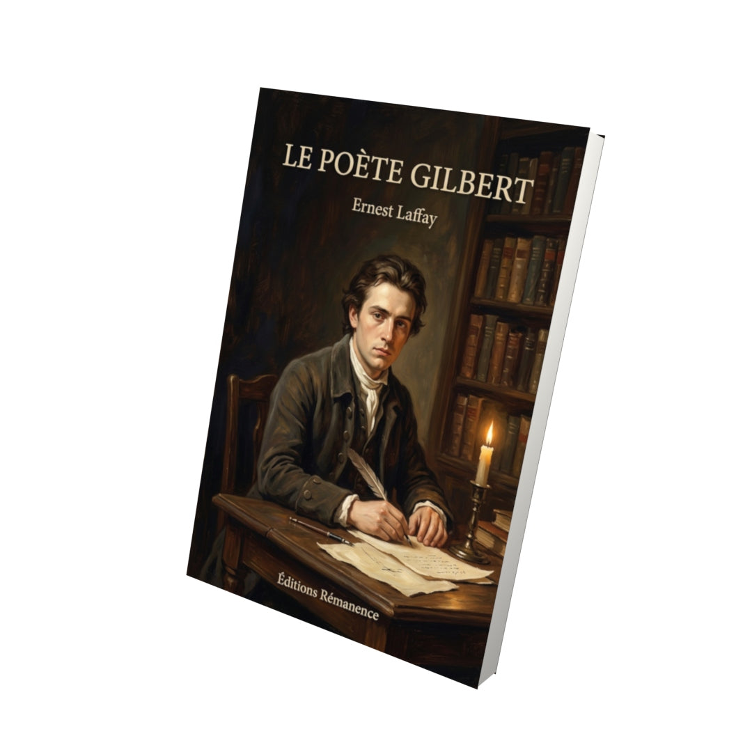 Livre Le Poète Gilbert par Ernest Laffay - Vue 3D - Editions Remanence