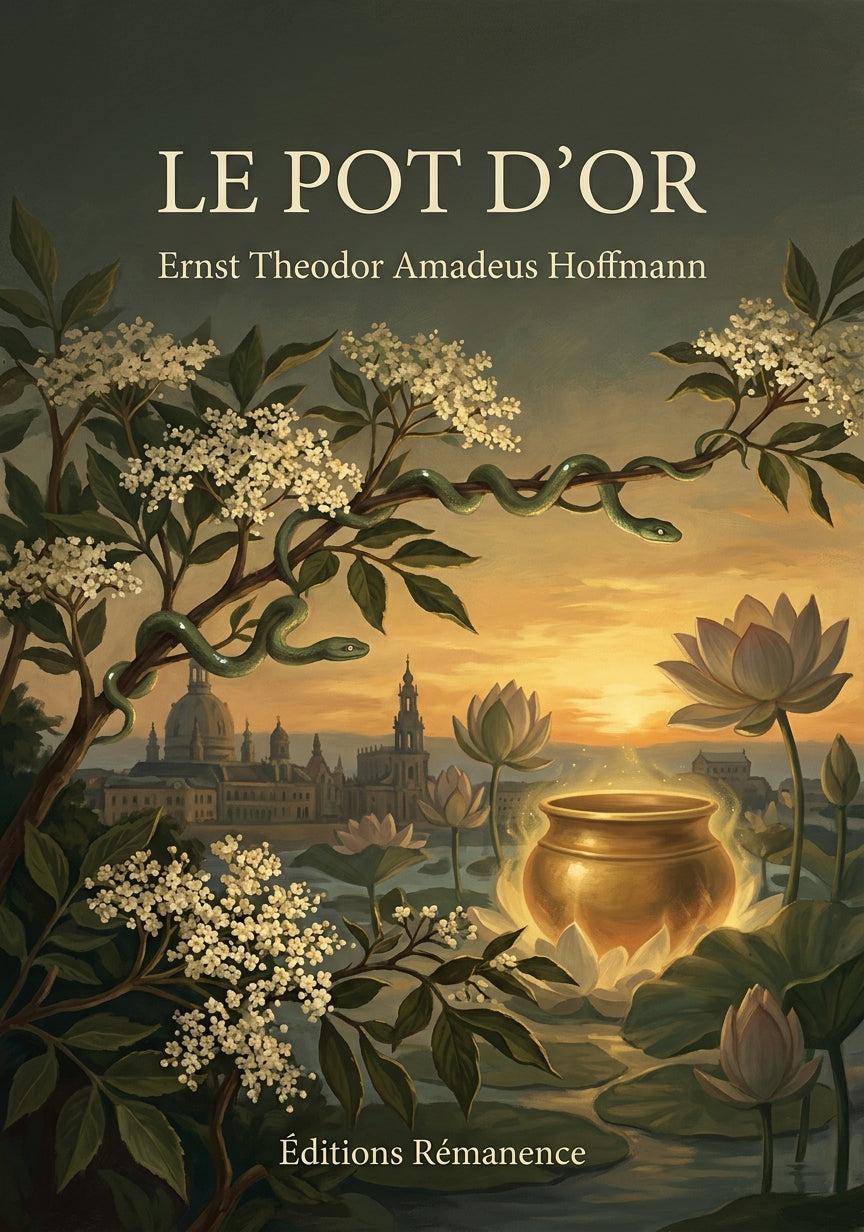 Livre Le Pot d’or par Ernst Theodor Amadeus Hoffmann - Couverture - Editions Remanence