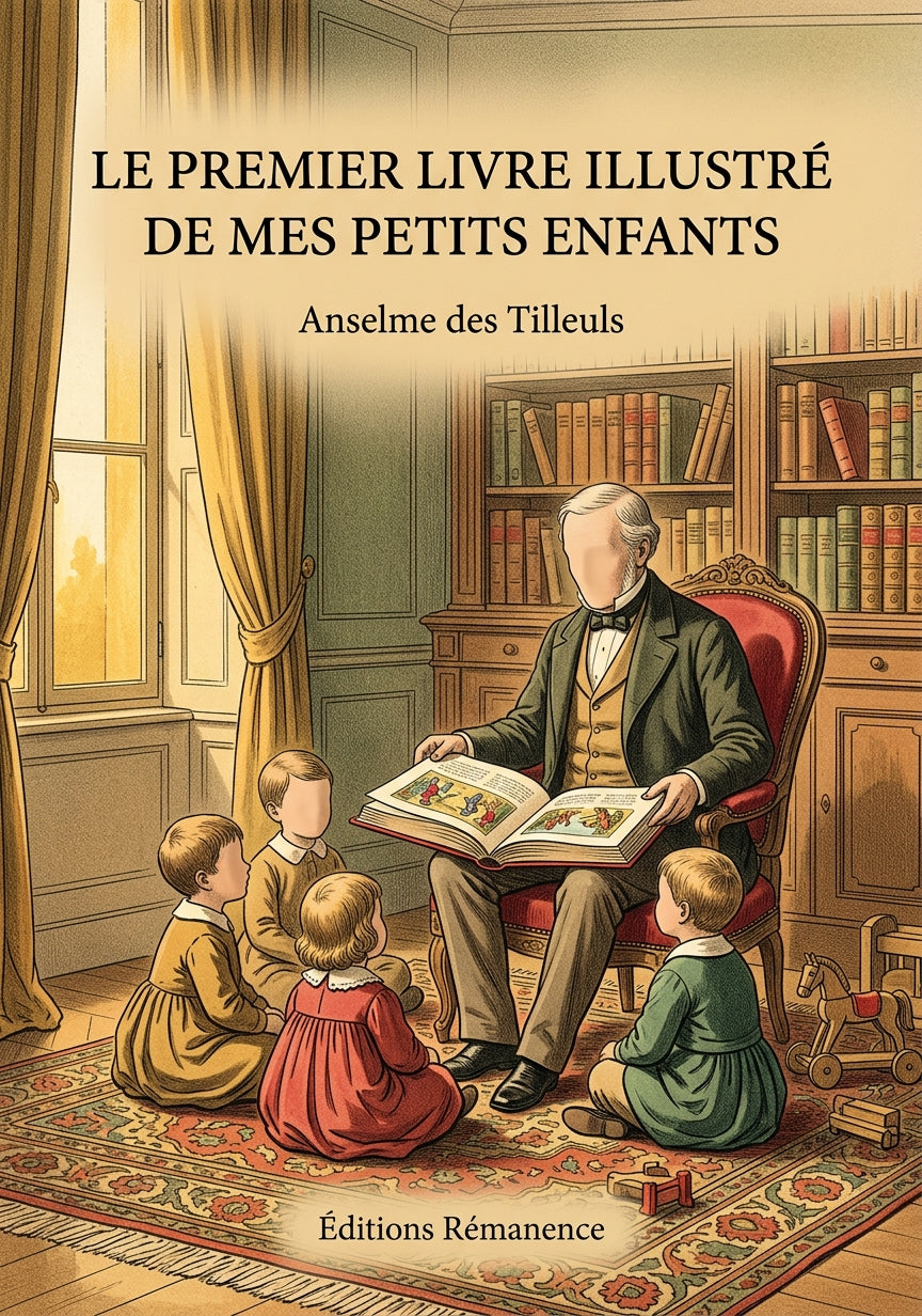 Livre Le Premier livre illustré de mes petits enfants par Anselme des Tilleuls - Couverture - Editions Remanence