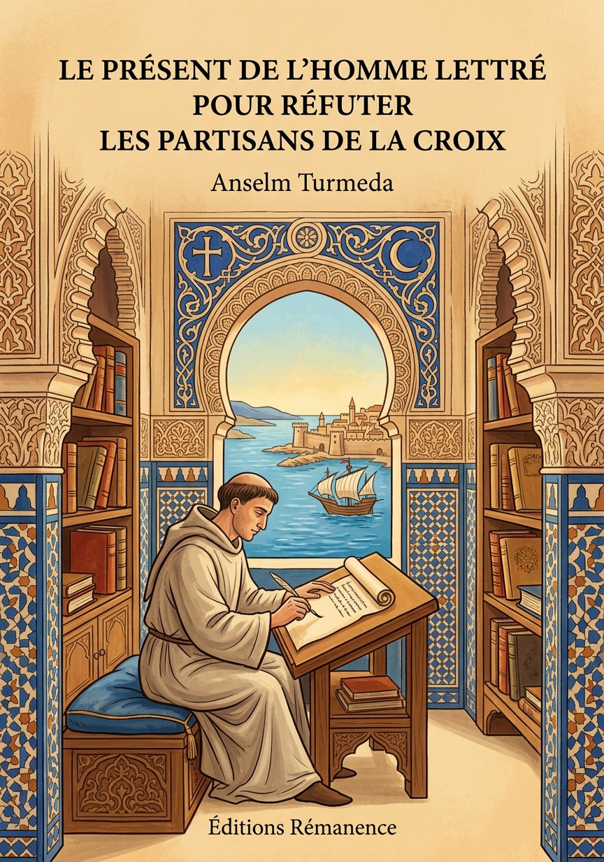 Livre Le Présent de l’Homme lettré pour réfuter les partisans de la Croix par Anselm Turmeda - Couverture - Editions Remanence