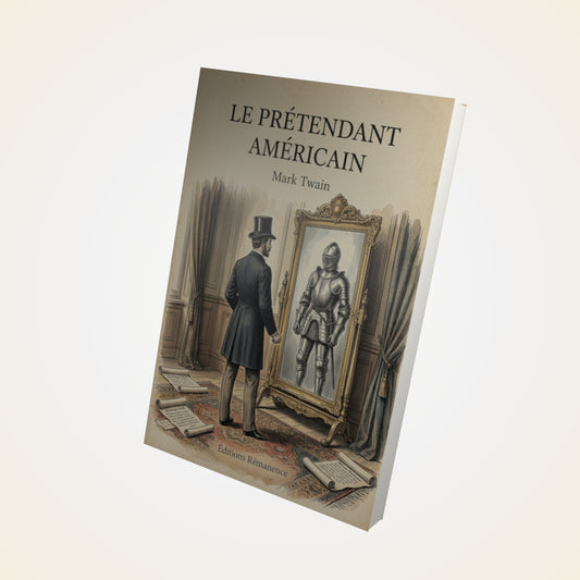 Livre Le prétendant américain - Mark Twain - Couverture 3D