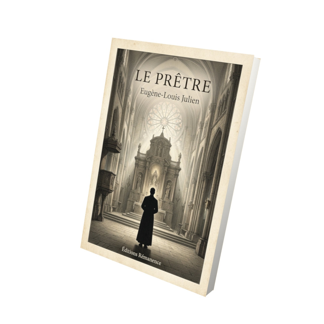 Livre Le prêtre - Eugène-Louis Julien - Vue 3D - Editions Remanence