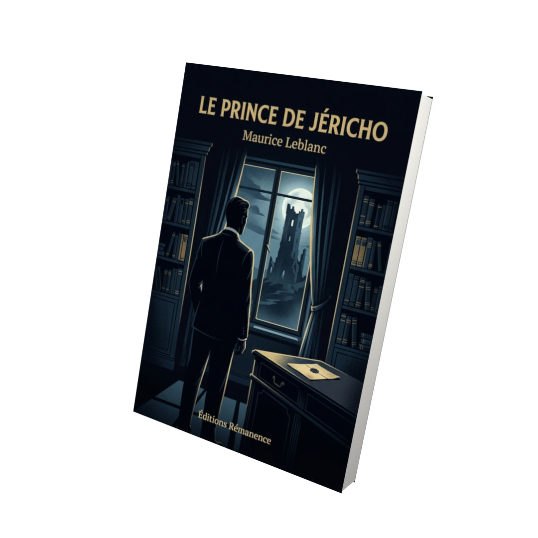Livre Le Prince de Jéricho par Maurice Leblanc - Vue 3D - Editions Remanence