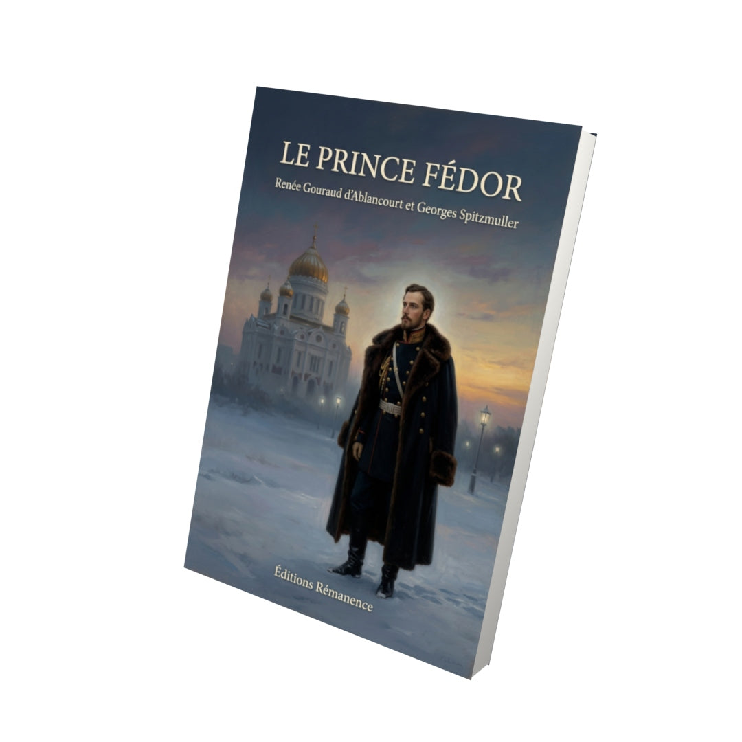 Livre Le Prince Fédor par Renée Gouraud d’Ablancourt et Georges Spitzmuller - Vue 3D - Editions Remanence
