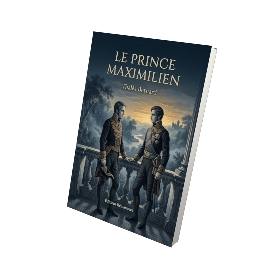 Livre Le Prince Maximilien par Thalès Bernard - Vue 3D - Editions Remanence