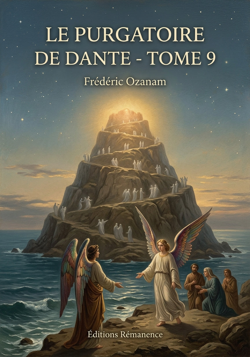 Livre Le Purgatoire de Dante - Tome 9 par Frédéric Ozanam - Couverture - Editions Remanence