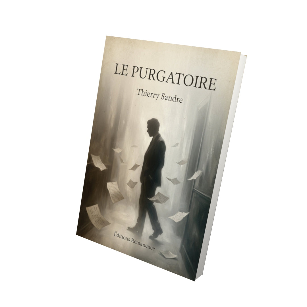 Livre Le Purgatoire - Thierry Sandre - Vue 3D - Editions Remanence