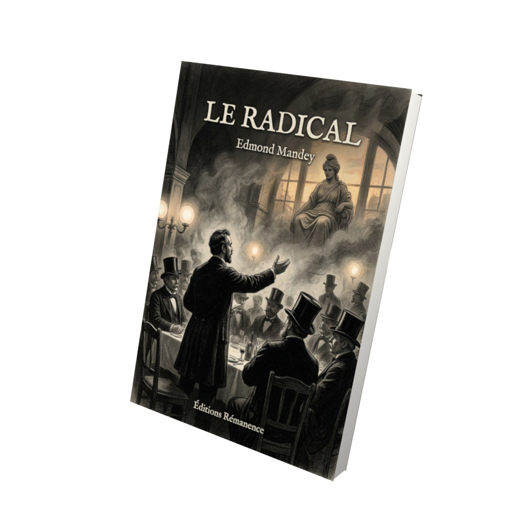 Livre Le Radical par Edmond Mandey - Vue 3D - Editions Remanence