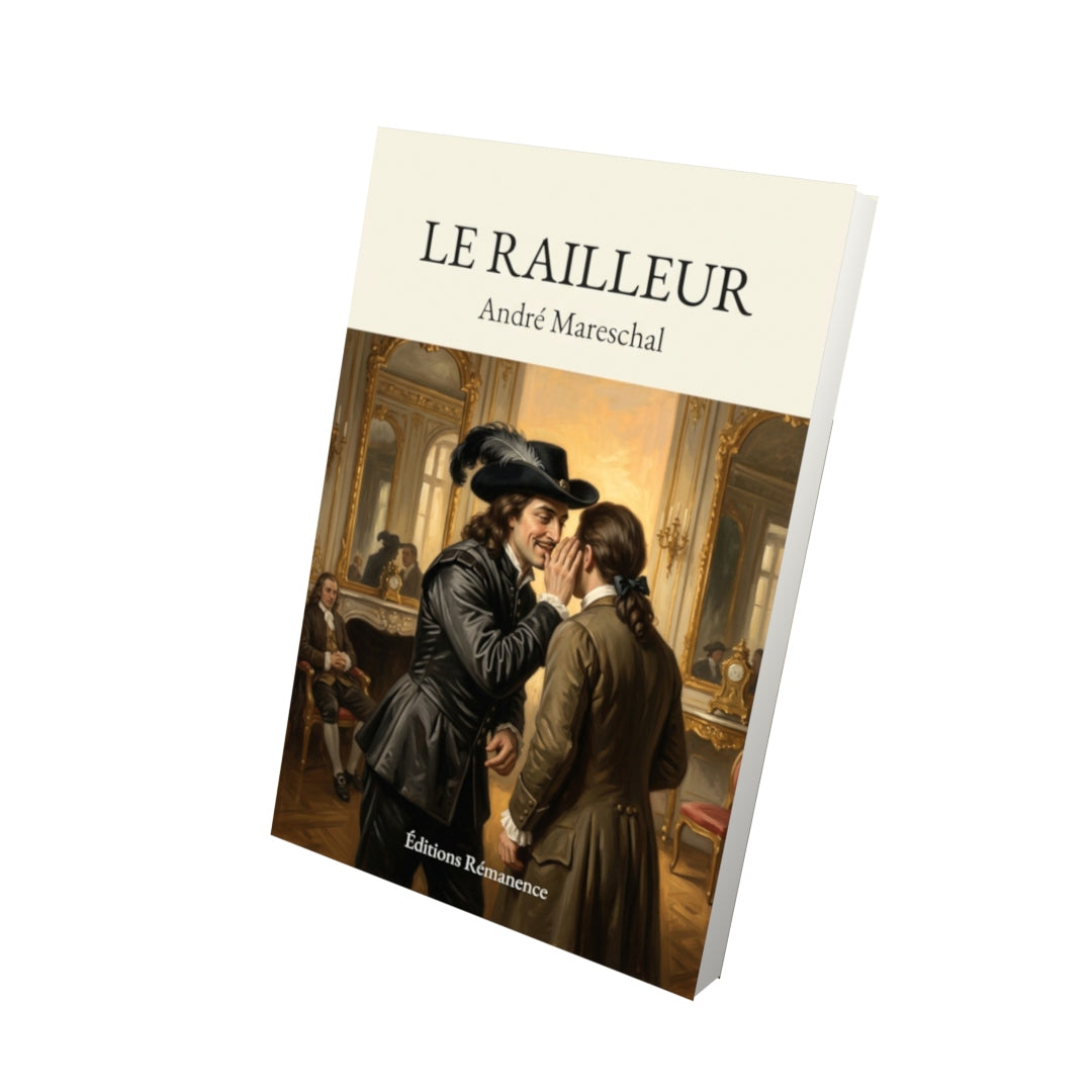 Livre Le Railleur par André Mareschal - Vue 3D - Editions Remanence