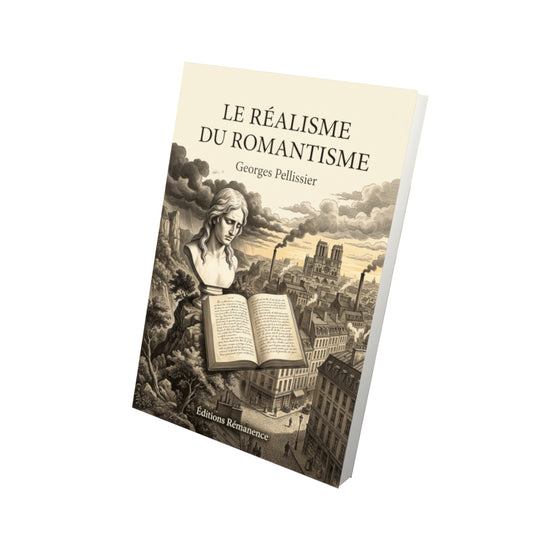 Livre Le Réalisme du romantisme par Georges Pellissier - Vue 3D - Editions Remanence