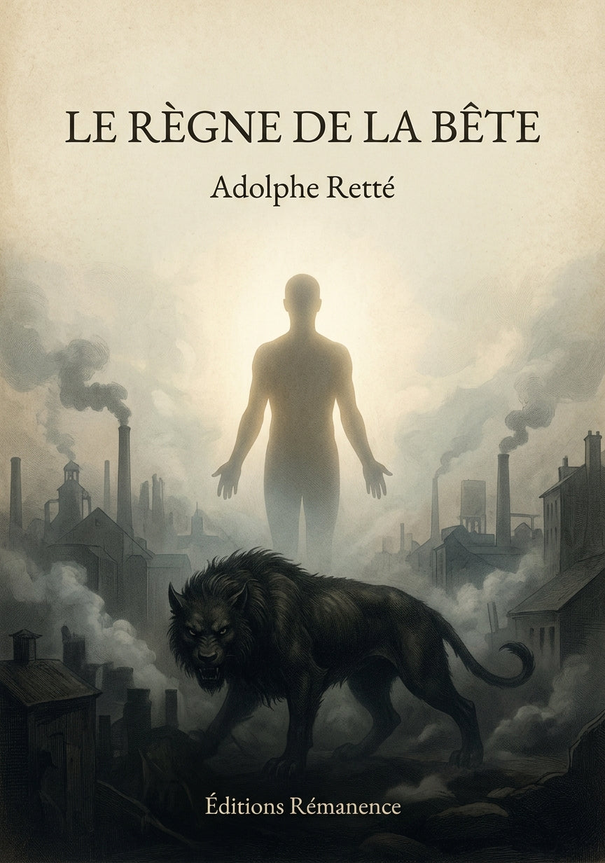 Le règne de la bête - Adolphe Retté (Couverture)