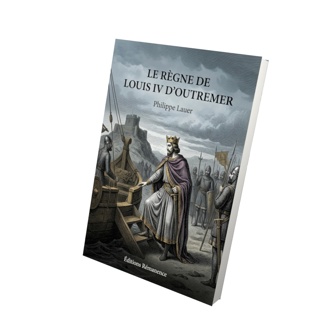Livre Le Règne de Louis IV d’Outremer par Philippe Lauer - Vue 3D - Editions Remanence