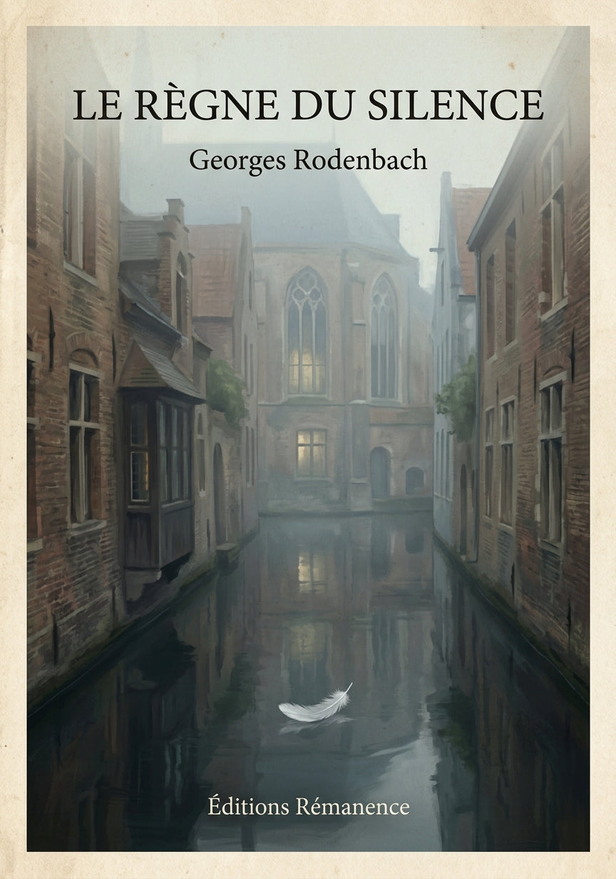 Le règne du silence - Georges Rodenbach (Couverture)