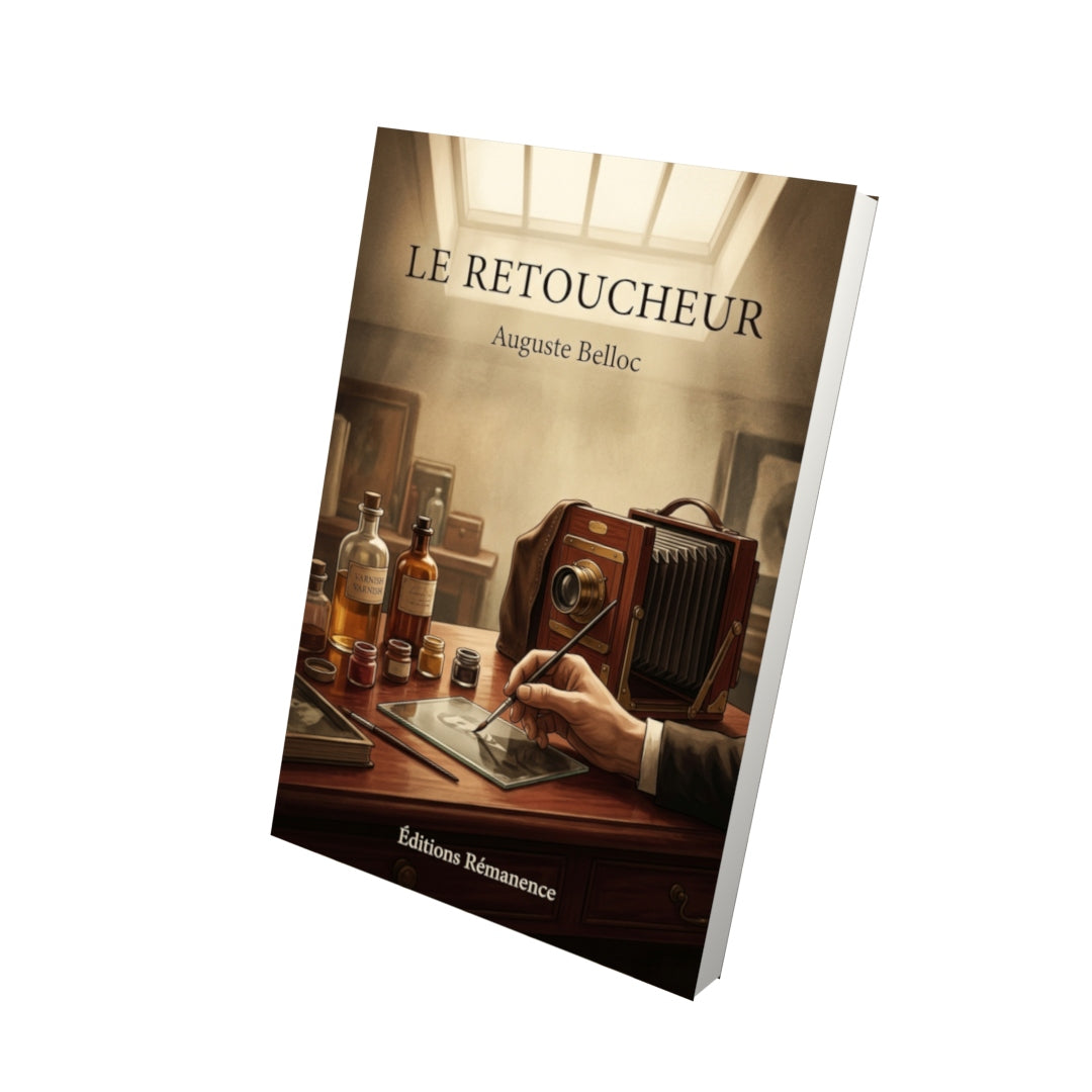 Livre Le Retoucheur par Auguste Belloc - Vue 3D - Editions Remanence