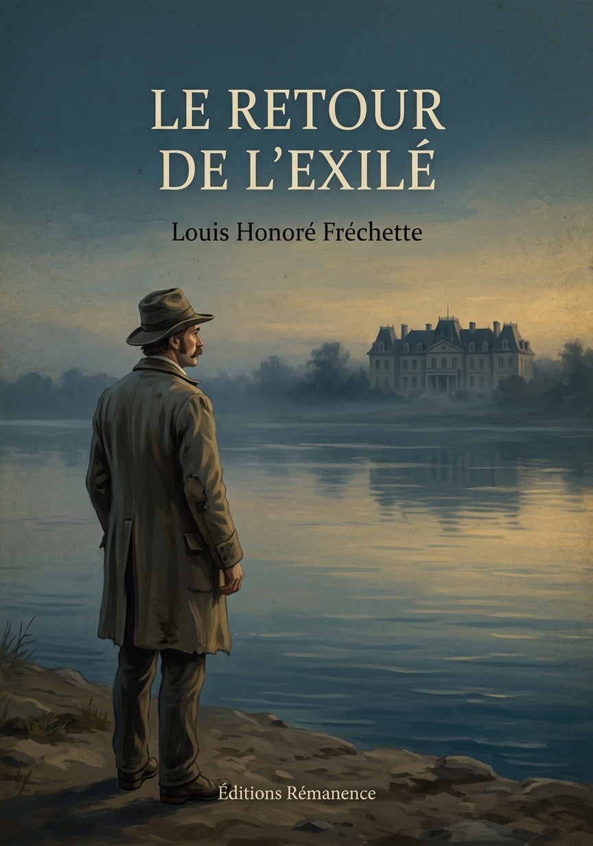 Le retour de l'exilé - Louis Honoré Fréchette (Couverture)