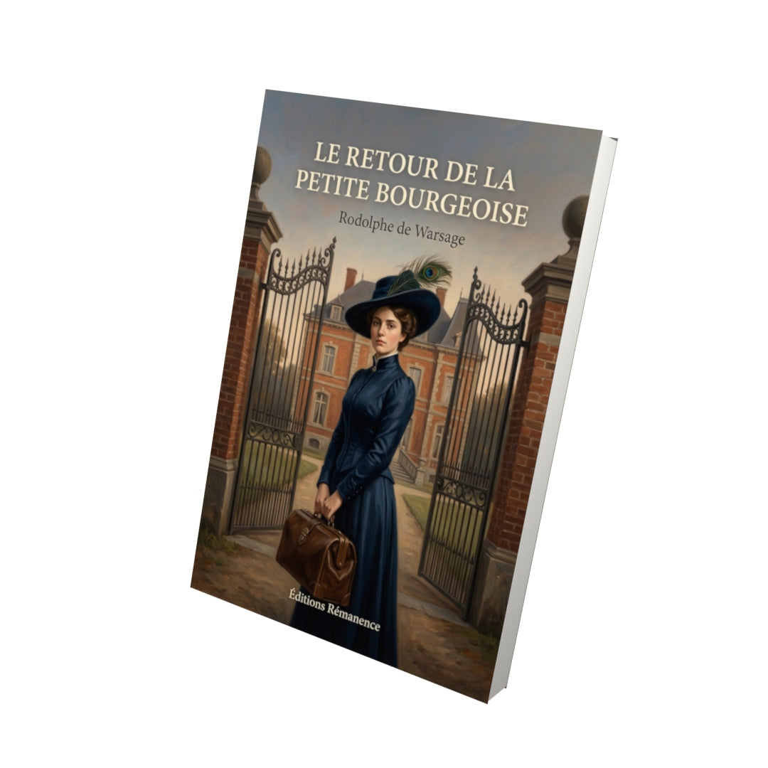 Livre Le Retour de la petite bourgeoise par Rodolphe de Warsage - Vue 3D - Editions Remanence