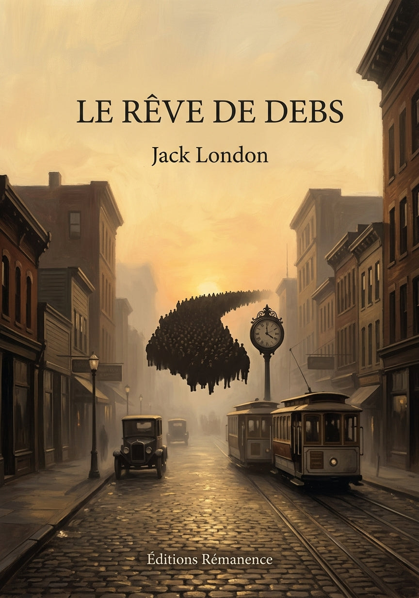 Livre Le Rêve de Debs par Jack London - Couverture - Editions Remanence