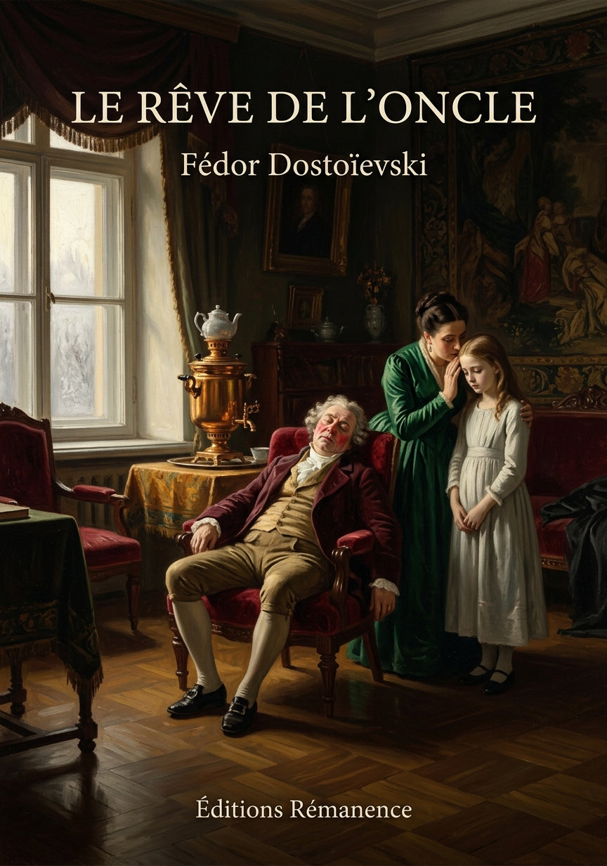 Livre Le Rêve de l’oncle par Fédor Dostoïevski - Couverture - Editions Remanence