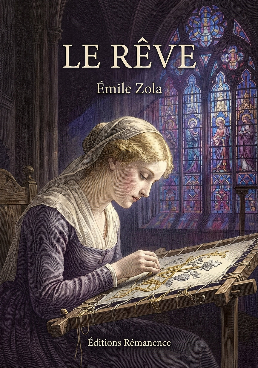 Livre Le Rêve par Émile Zola - Couverture - Editions Remanence