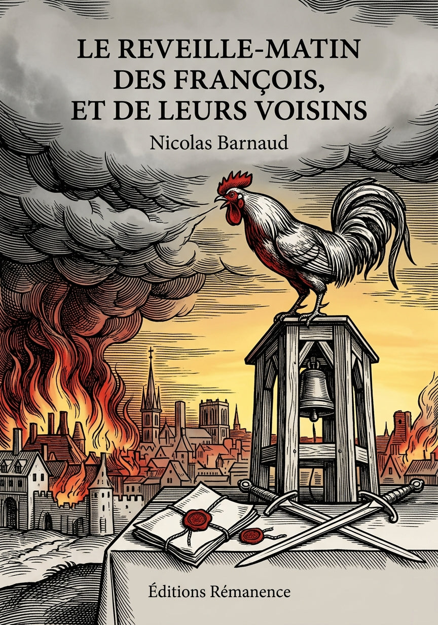 Livre Le Reveille-matin des François, et de leurs voisins par Nicolas Barnaud - Couverture - Editions Remanence