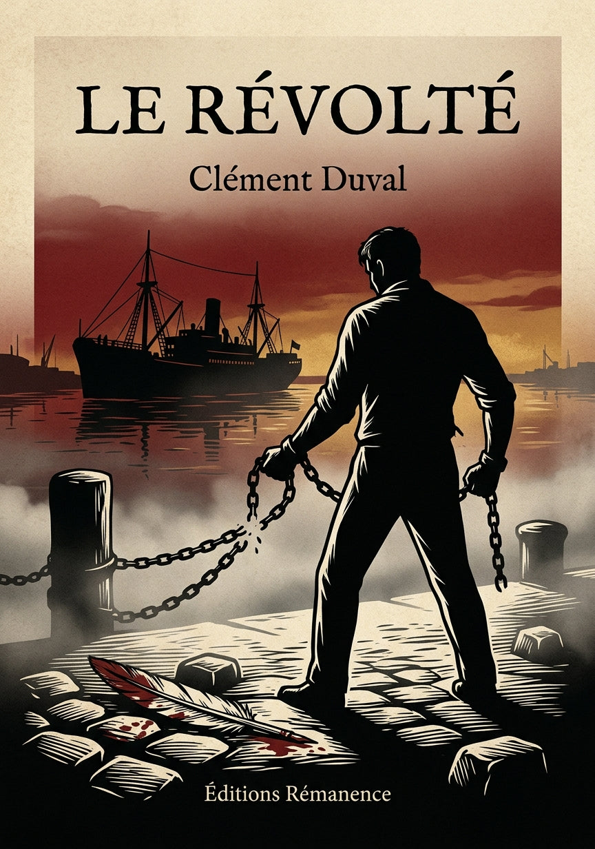 Livre Le Révolté par Clément Duval - Couverture - Editions Remanence