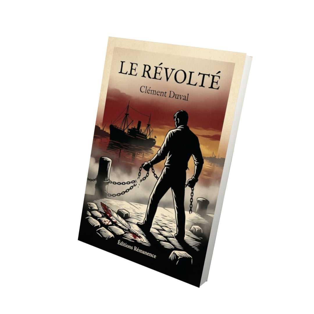 Livre Le Révolté par Clément Duval - Vue 3D - Editions Remanence