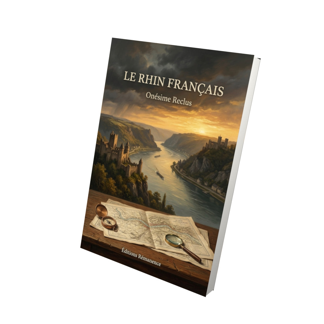 Livre Le Rhin français par Onésime Reclus - Vue 3D - Editions Remanence