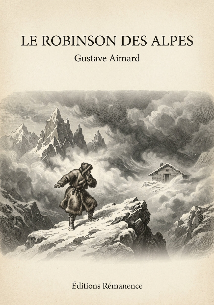 Le Robinson des Alpes - Gustave Aimard (Couverture)