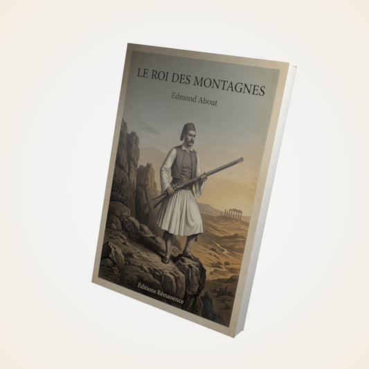 Livre Le roi des montagnes - Edmond About - Couverture 3D