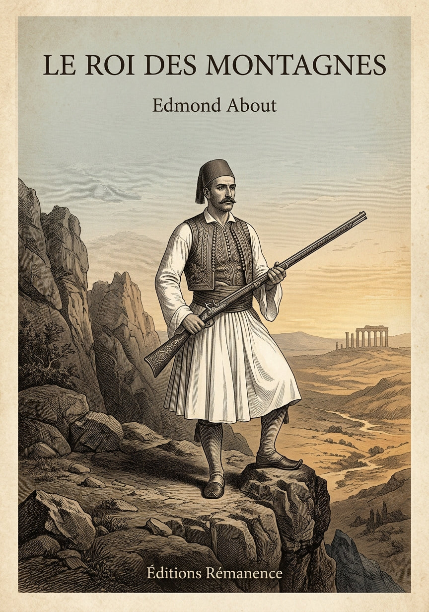 Le roi des montagnes - Edmond About (Couverture)