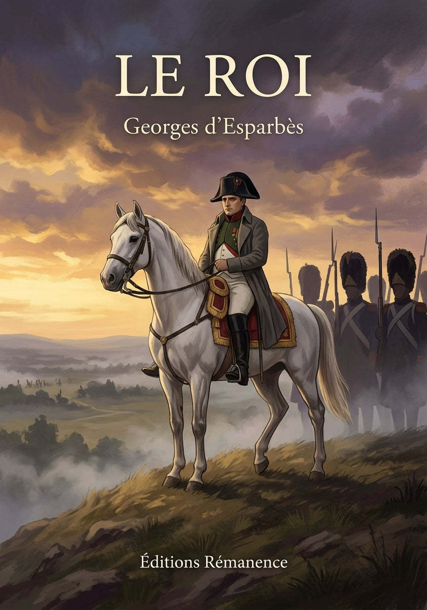 Livre Le Roi par Georges d’Esparbès - Couverture - Editions Remanence