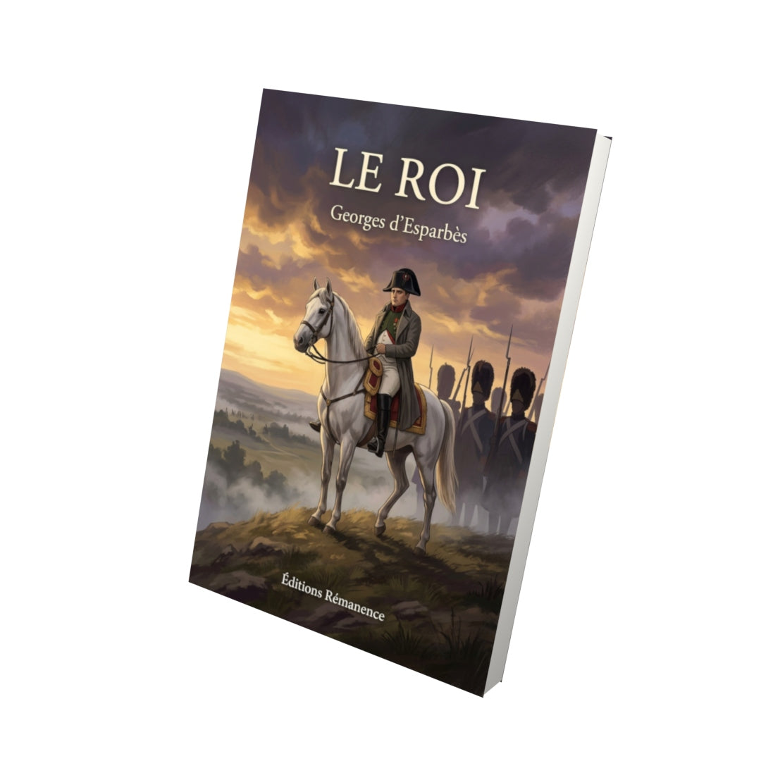Livre Le Roi par Georges d’Esparbès - Vue 3D - Editions Remanence