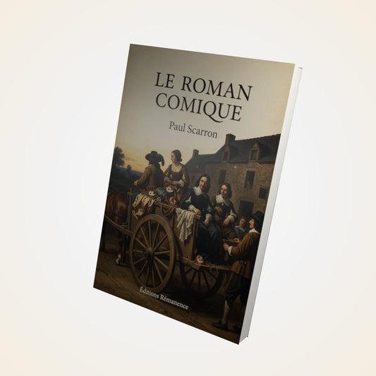 Livre Le Roman Comique - Paul Scarron - Couverture 3D