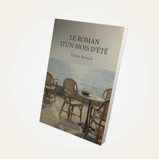 Livre Le roman d'un mois d'été - Tristan Bernard - Couverture 3D