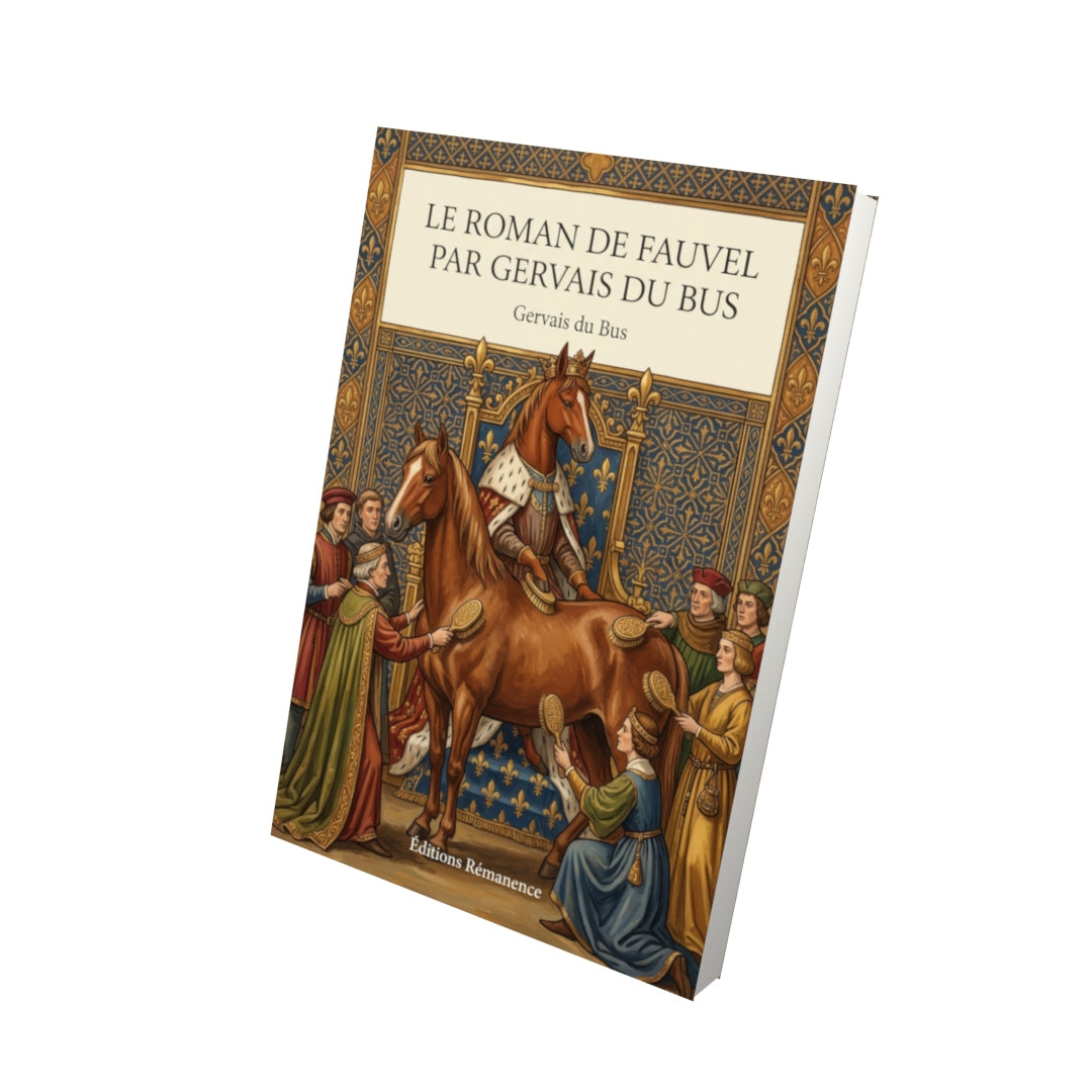 Livre Le roman de Fauvel par Gervais du Bus par Gervais du Bus - Vue 3D - Editions Remanence