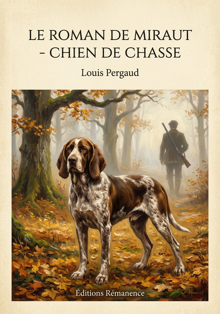 Le roman de Miraut - Chien de chasse - Louis Pergaud (Couverture)