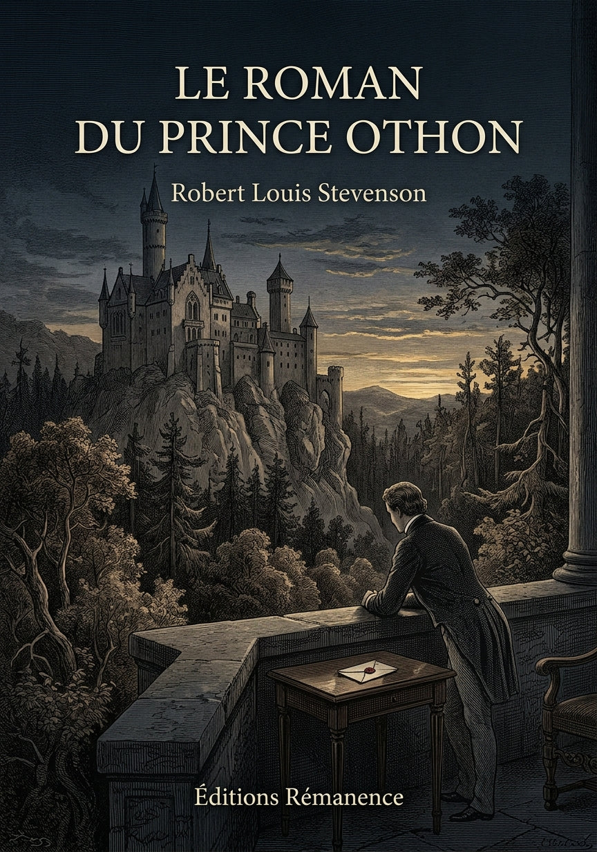 Livre Le Roman du prince Othon par Robert Louis Stevenson - Couverture - Editions Remanence