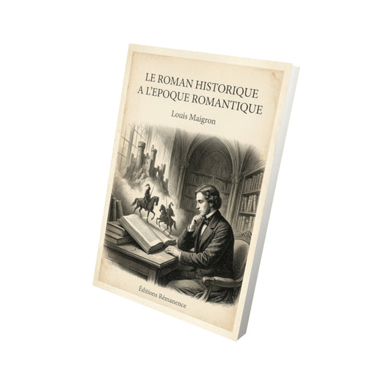 Livre Le Roman Historique a l'Epoque Romantique - Louis Maigron - Vue 3D - Editions Remanence