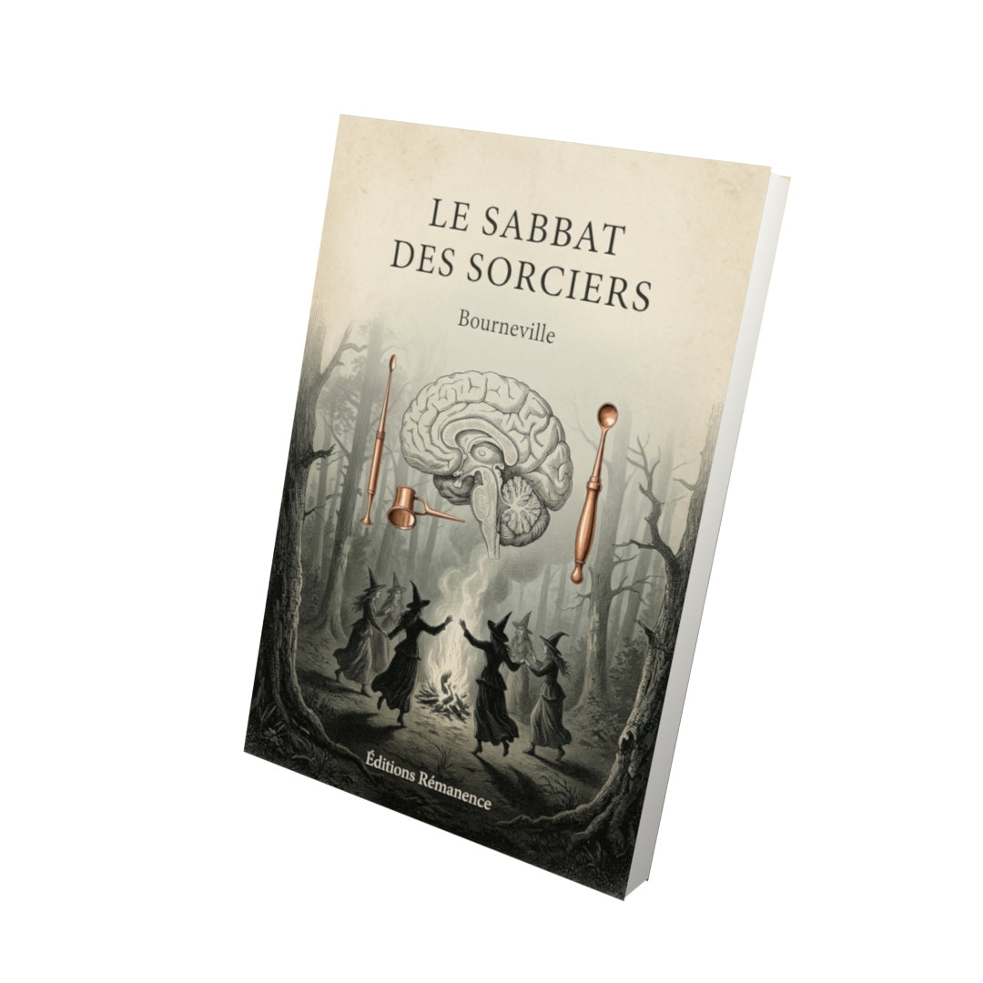 Livre Le sabbat des sorciers - Bourneville - Vue 3D - Editions Remanence