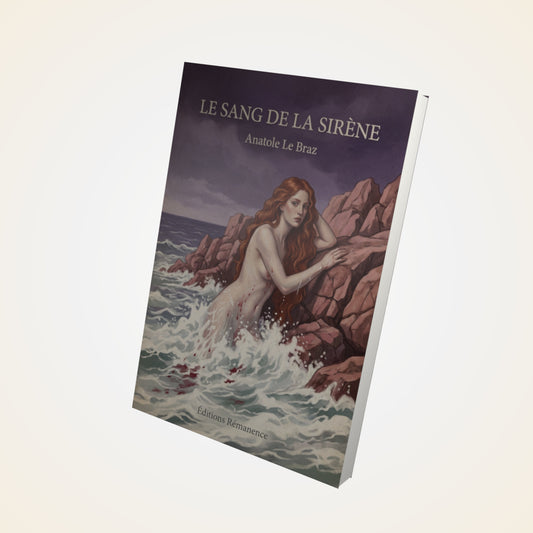Livre Le sang de la sirène - Anatole Le Braz - Couverture 3D