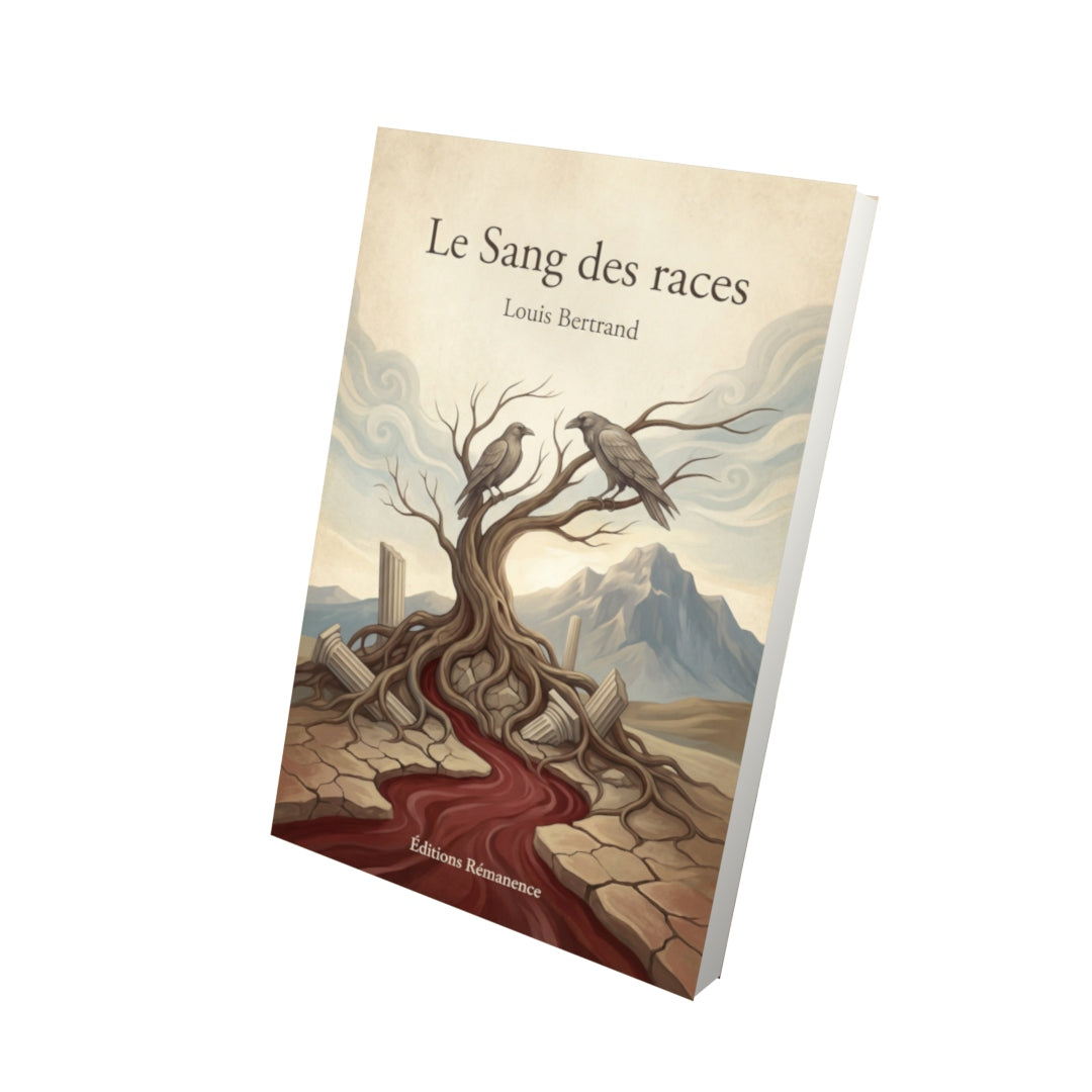 Livre Le Sang des races – Louis Bertrand - Vue 3D - Editions Remanence