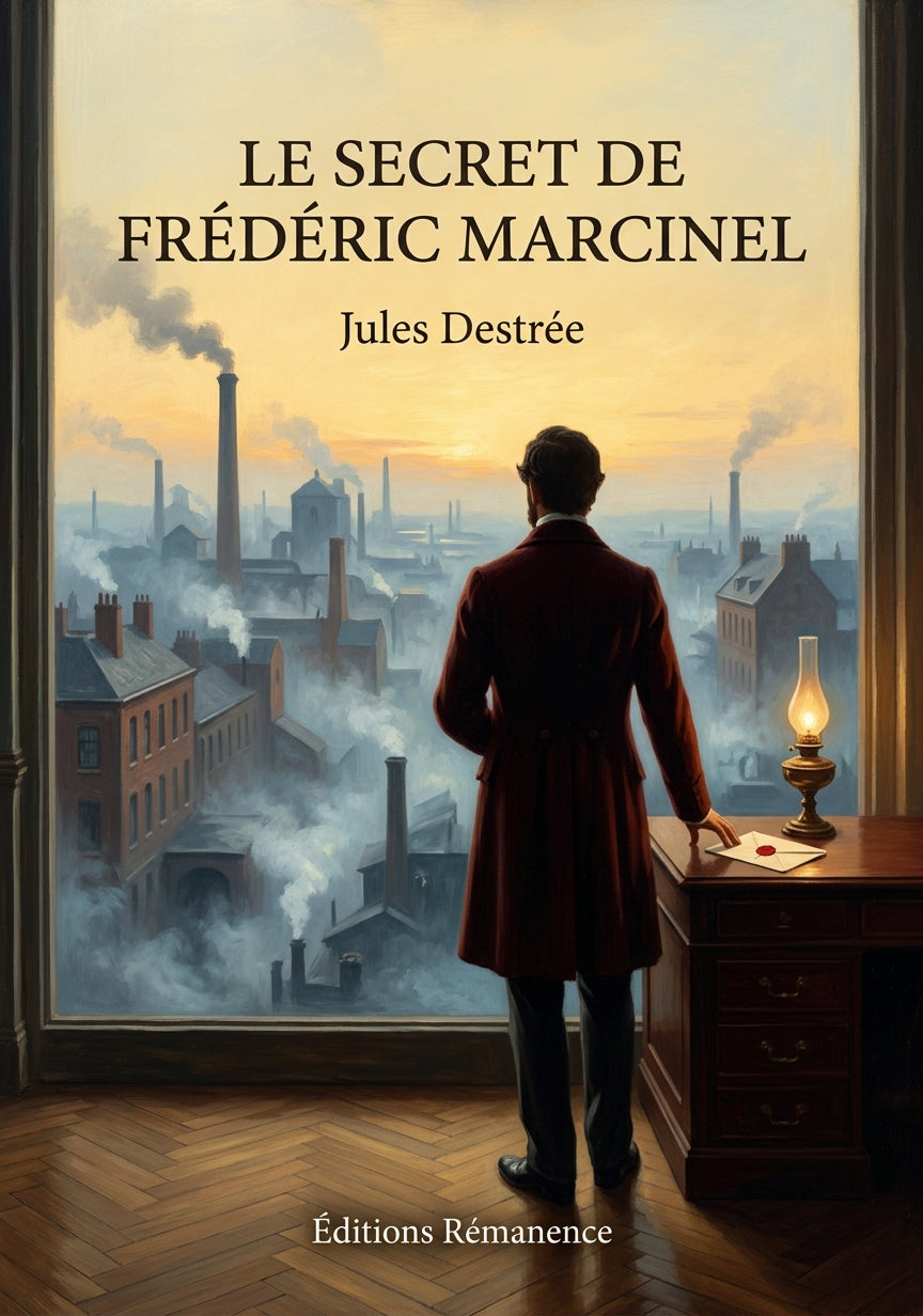 Livre Le Secret de Frédéric Marcinel par Jules Destrée - Couverture - Editions Remanence