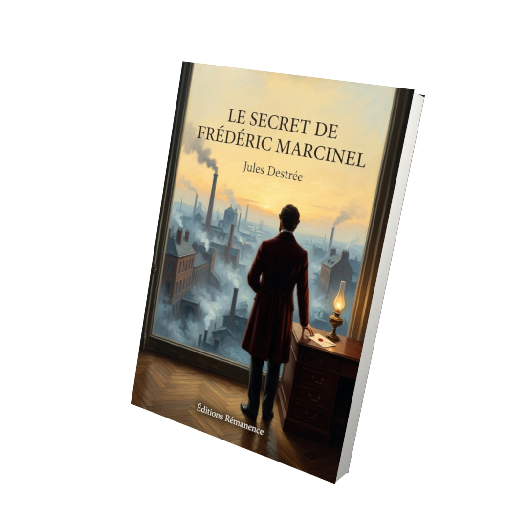 Livre Le Secret de Frédéric Marcinel par Jules Destrée - Vue 3D - Editions Remanence