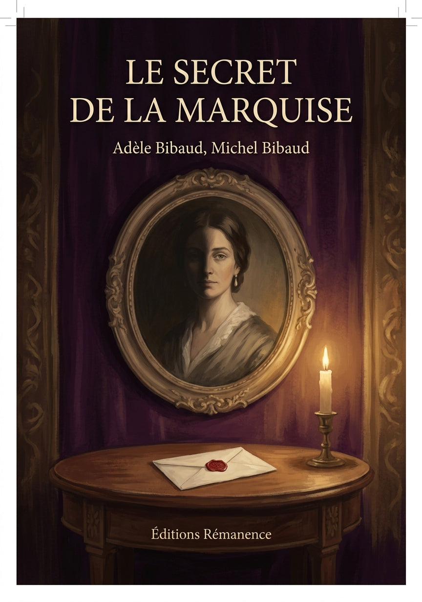 Livre Le secret de la marquise par Adèle Bibaud, Michel Bibaud - Couverture - Editions Remanence