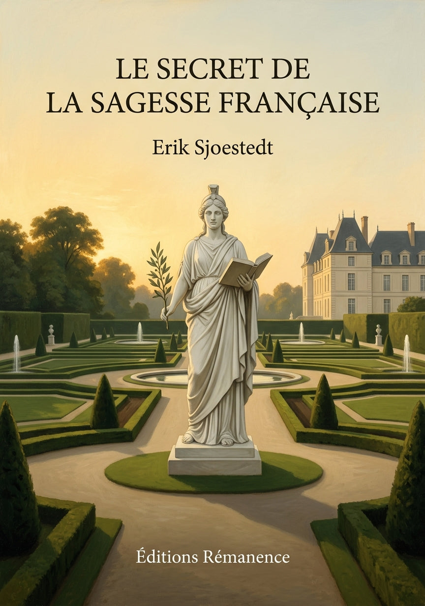 Livre Le Secret de la sagesse française par Erik Sjoestedt - Couverture - Editions Remanence