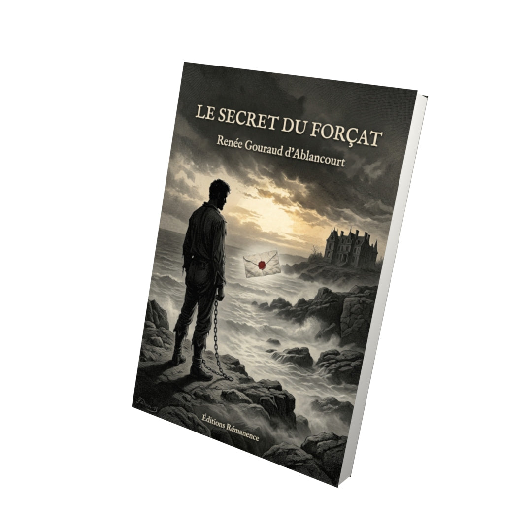 Livre Le Secret du forçat par Renée Gouraud d’Ablancourt - Vue 3D - Editions Remanence
