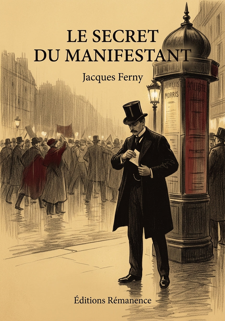 Livre Le Secret du manifestant par Jacques Ferny - Couverture - Editions Remanence