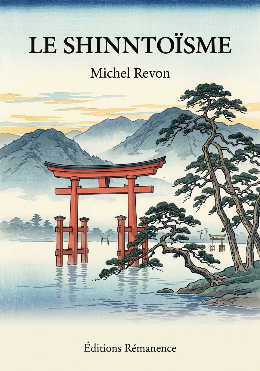Livre Le Shinntoïsme par Michel Revon - Couverture - Editions Remanence