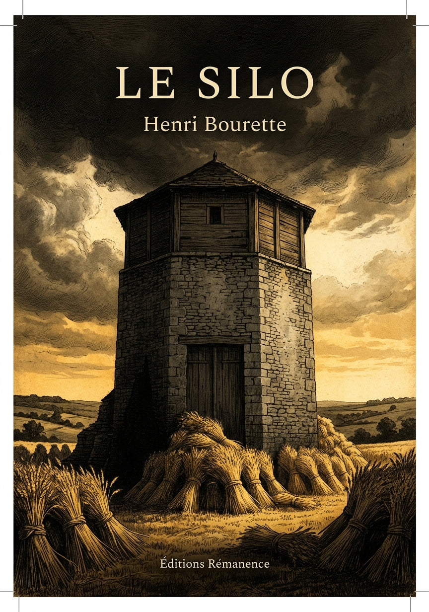 Livre Le Silo par Henri Bourette - Couverture - Editions Remanence