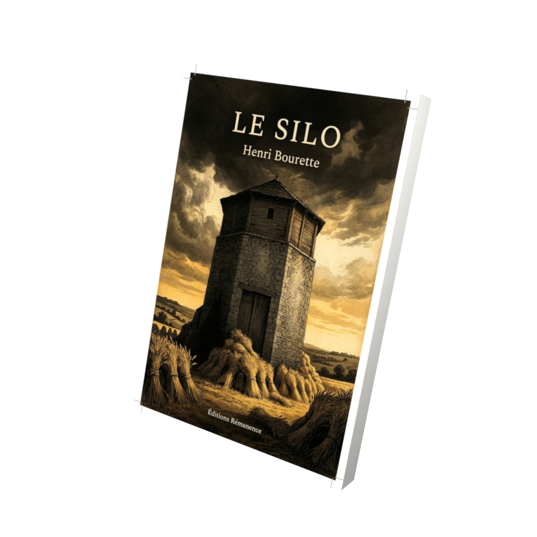 Livre Le Silo par Henri Bourette - Vue 3D - Editions Remanence